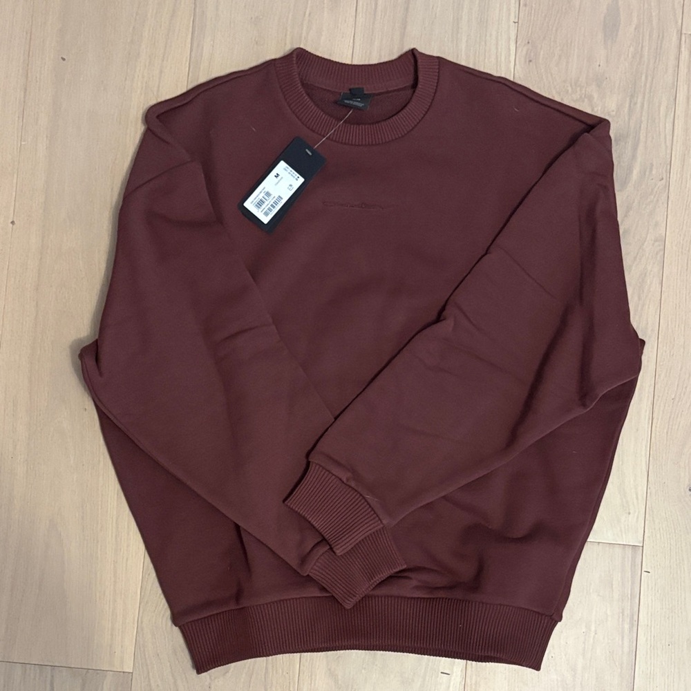 Oakley Men's Dark Brown Crewneck Sweater